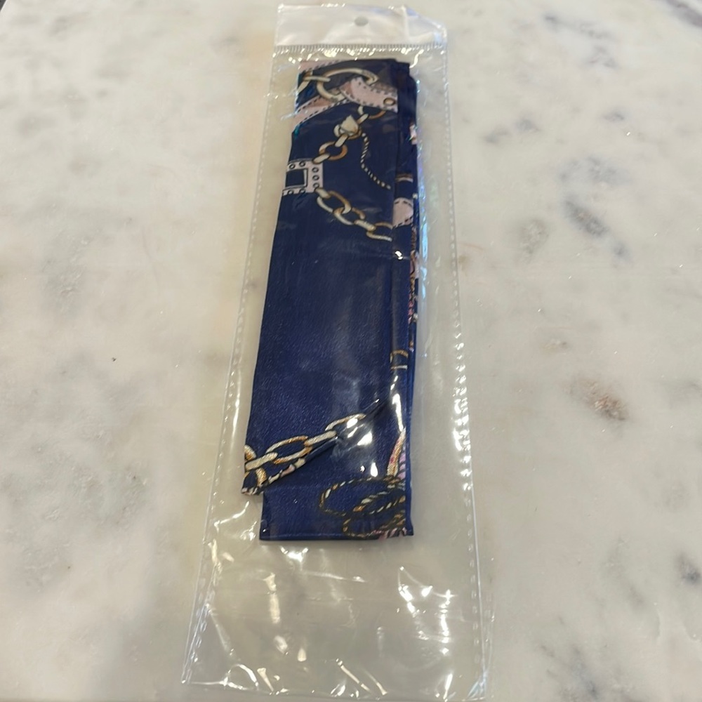Skinny scarf/wrist wrap/hair tie - Picture 4 of 10